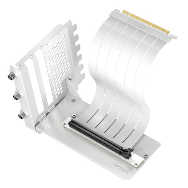 AT-RCVB-W200-PCIE4-RTX40_wr_01a.jpg Antec RTX40 PCIe4.0 Riser Cable Vertical Bracket Kit - White