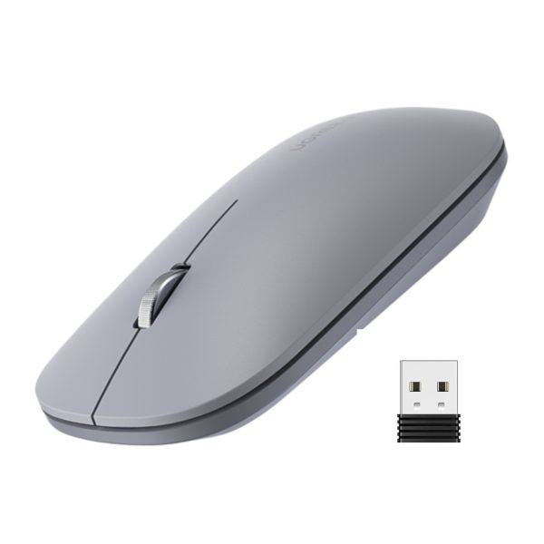 MU001-90373_UGreen-Portable-2.4GHz-Wireless-Mouse-Grey_wr_01.jpg UGREEN Portable 2.4GHz Wireless Mouse - Grey