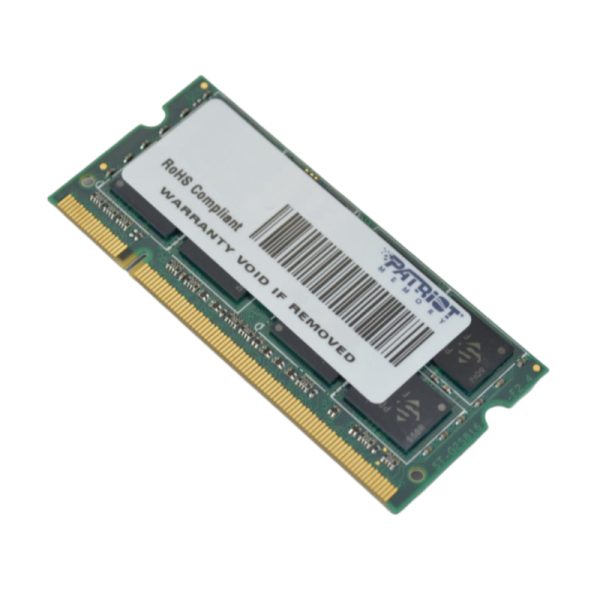 PSD22G8002S_wr_01b.jpg Patriot Signature Line 2GB 800MHz DDR2 Dual Rank SODIMM Notebook Memory