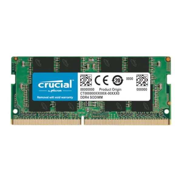 CT8G4SFRA32A_wr_01a.jpg Crucial 8GB 3200MHz DDR4 Single Rank SODIMM Notebook Memory